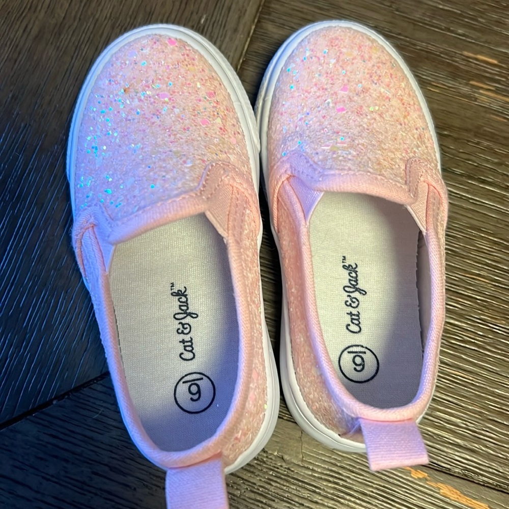 Cat & Jack Pink Glitter